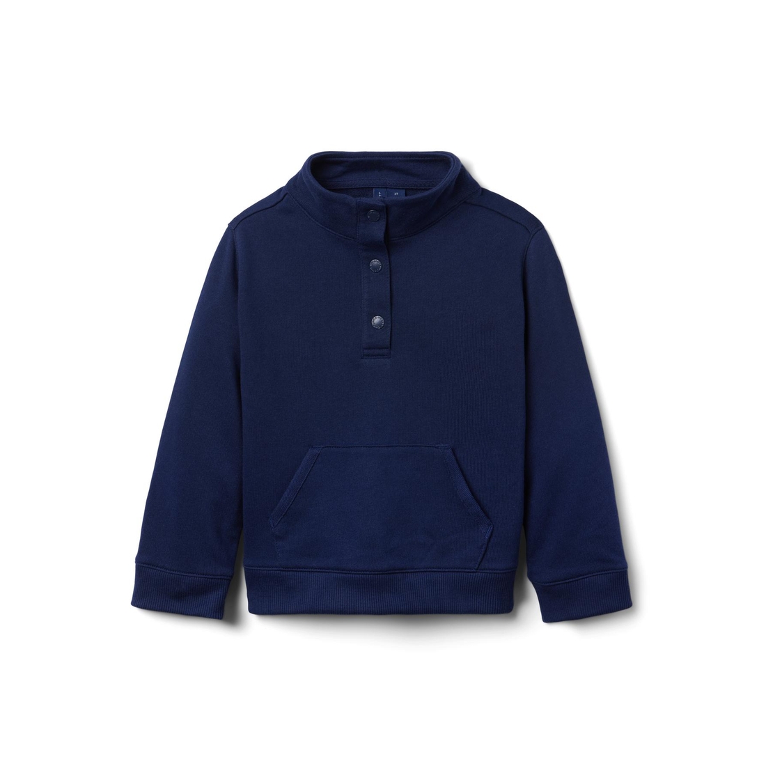 French Terry Half Snap Pullover available now at Firewheel
