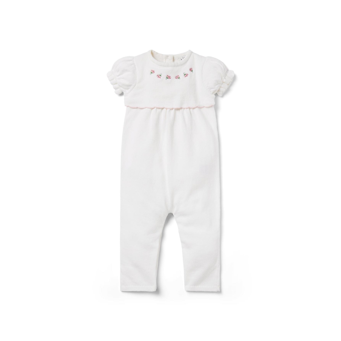 Baby Embroidered Rose One-Piece available now at Firewheel