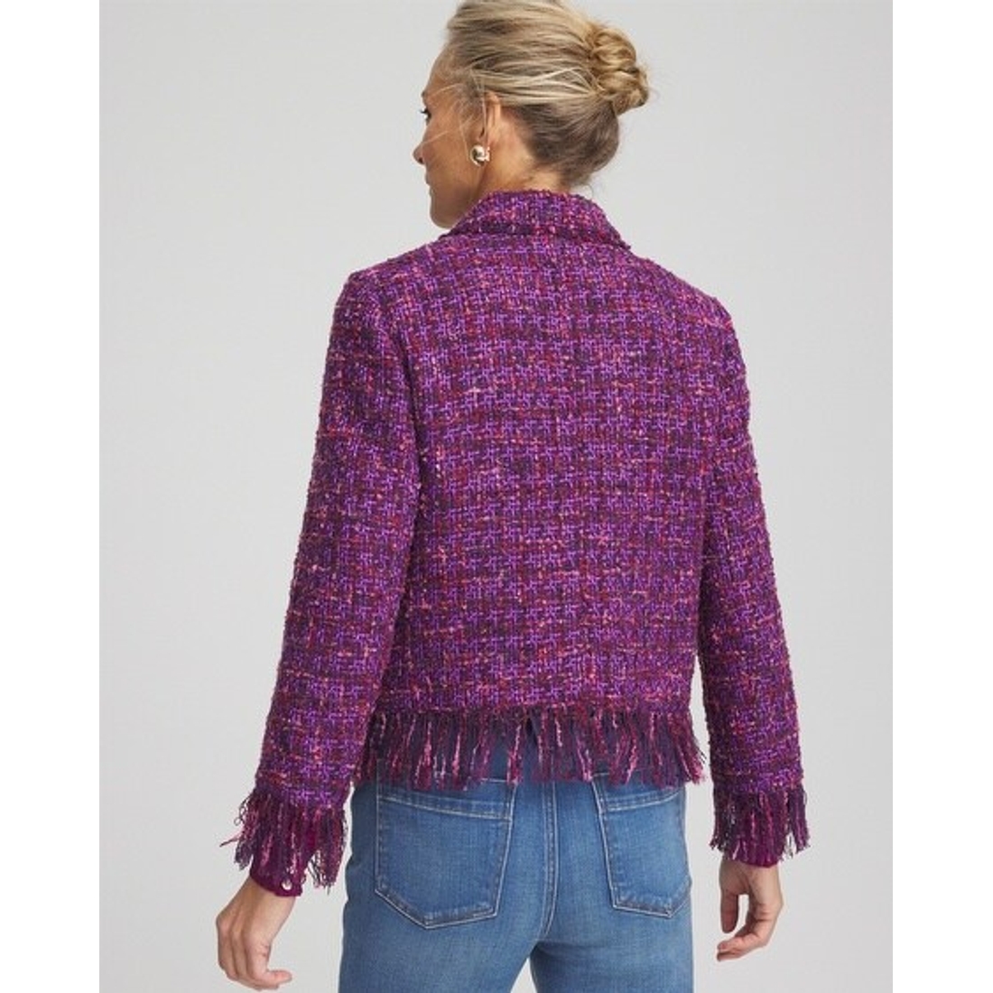 レディース 福袋 (セール) -ファッション通販 Tweed Fringe Women's Jacket Mall™ Park Ross at now available Jacket Outer