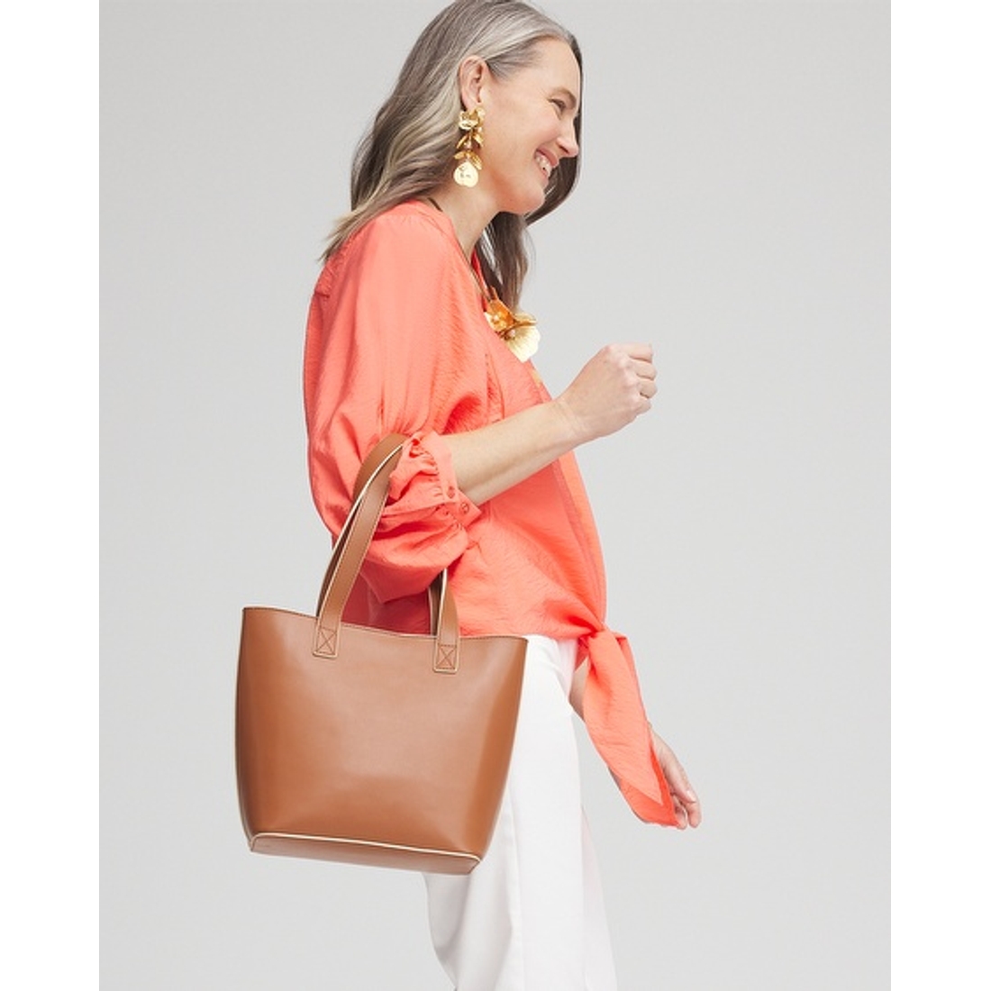 Top Handle Tote available now at Columbia Center