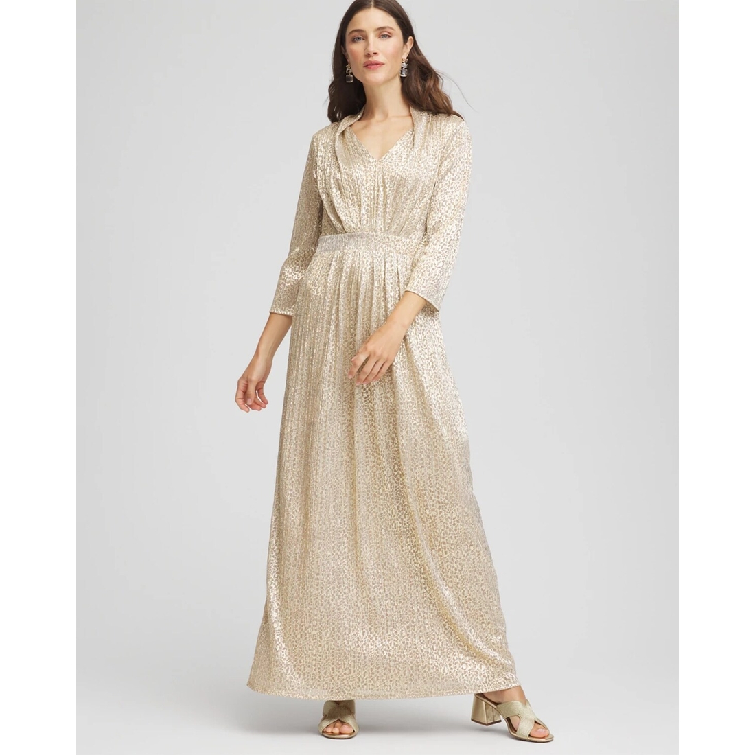 chinese dress ladies Reagan Fitted Sequin Dress - Gold Metallic Treasure Box Sequin Knit – The  Islands