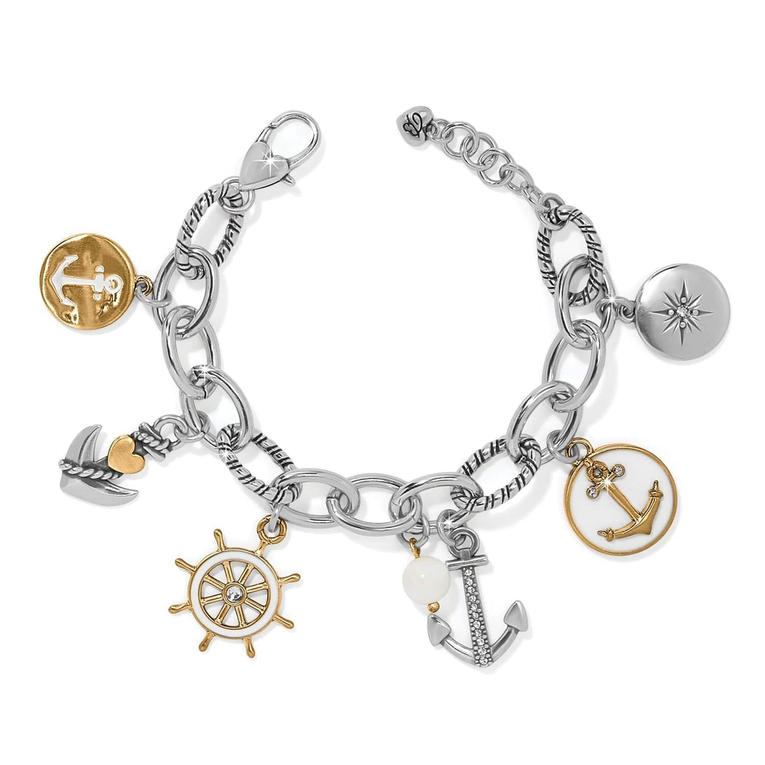 Anchors Aweigh Charm Bracelet available now at Rio Grande Valley