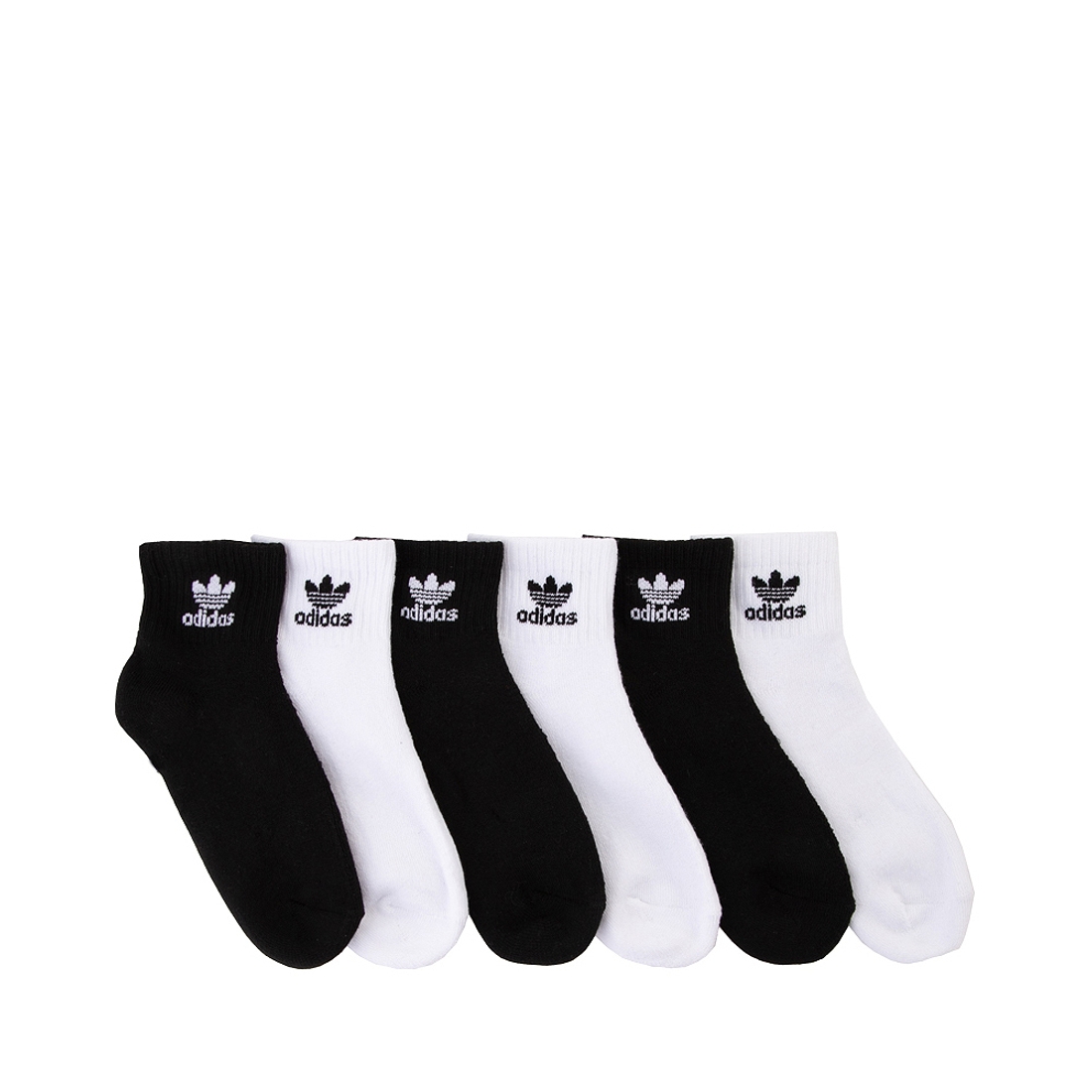 adidas Originals Trefoil Footies 6 Pack - Big Kid available