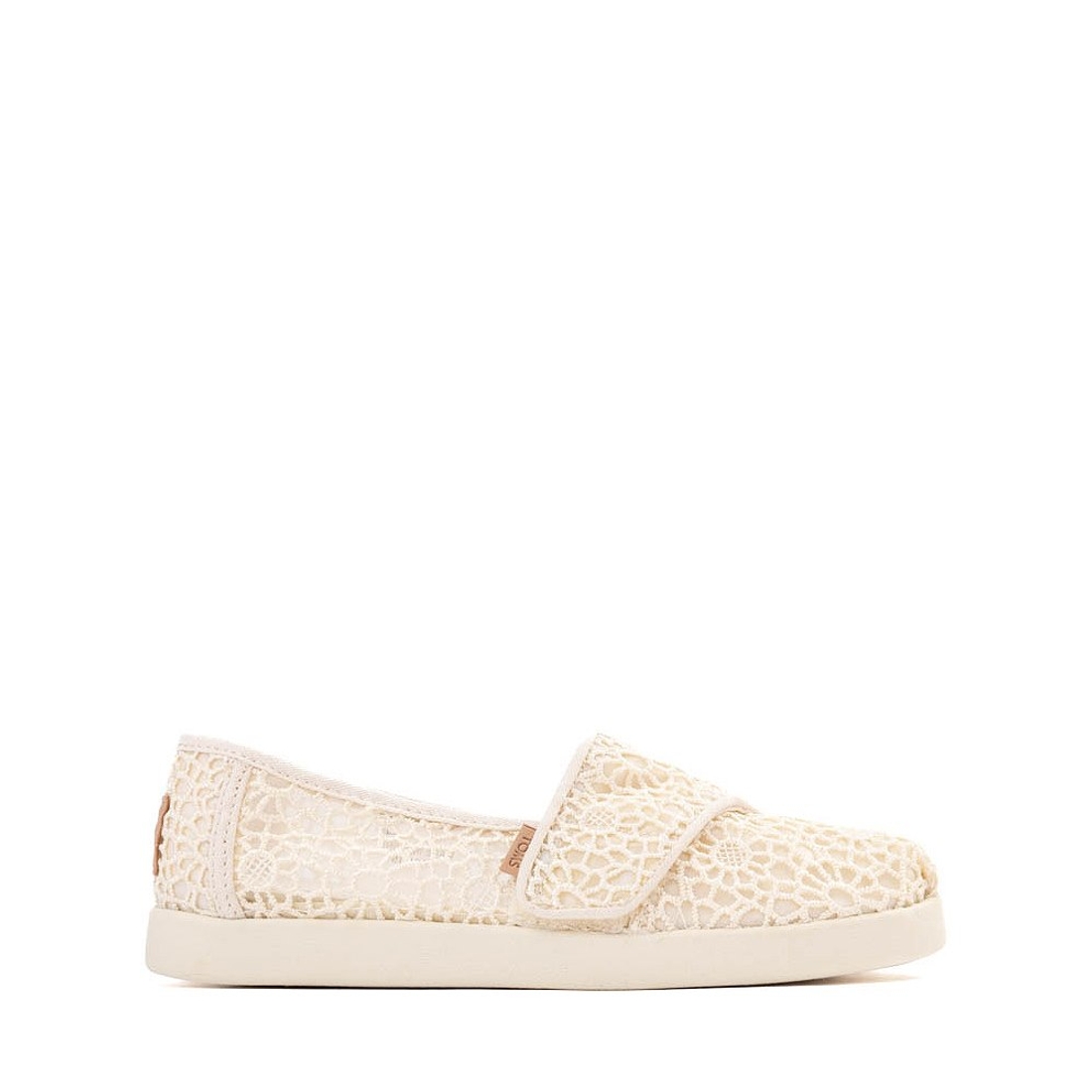 TOMS Alpargata Crochet Slip-On Casual Shoe - Little Kid TOMS Alpargata Crochet Slip-On Casual Shoe - Little Kid