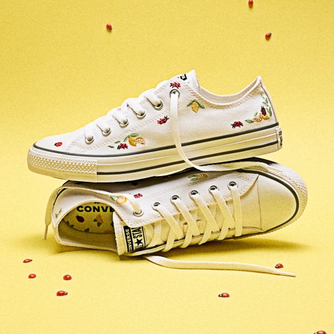 Converse Chuck Taylor All Star Lemons & Ladybugs Low-Top Sneaker