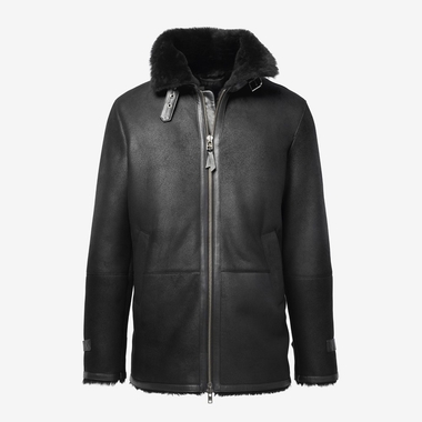 【OF ALL FORM】POCKET DETAIL LEATHERBOMBER C7 Corvette Lambskin Bomber Jacket | Corvette Depot