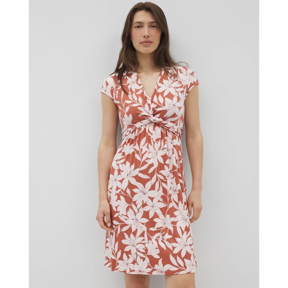 Soft Jersey Twist Short Bra Dress available now at Sugarloaf Mills
