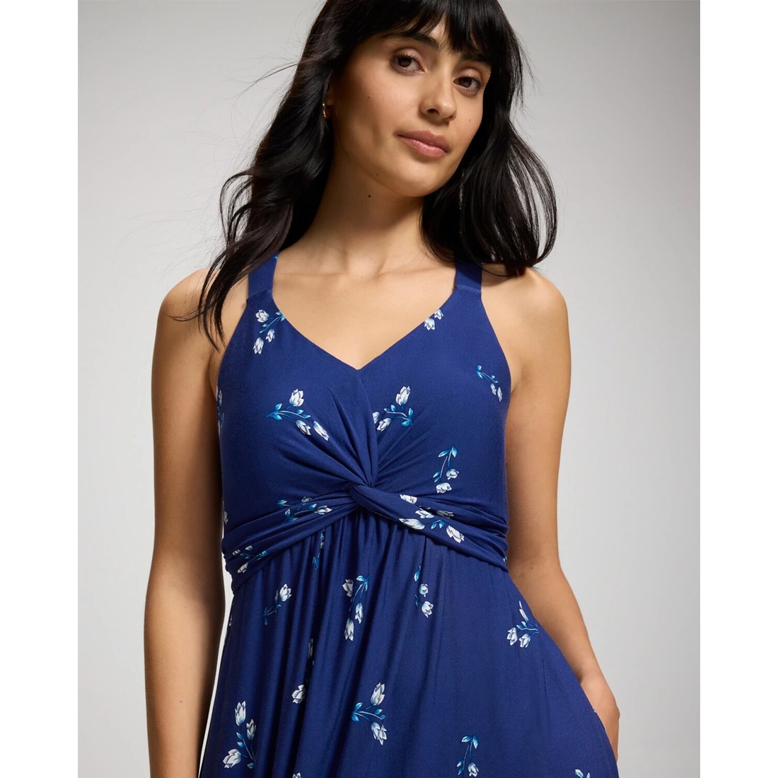 Soft Jersey Twist-Front Maxi Dress available now at Ellenton Premium Outlets®