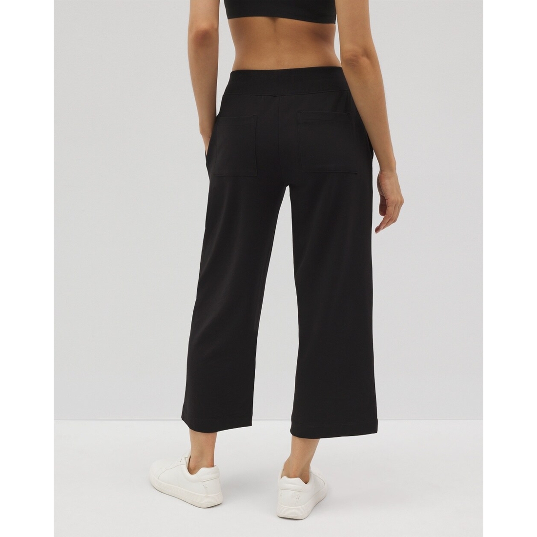 Essential Terry Wide Leg Crop Pants available now at The Falls®