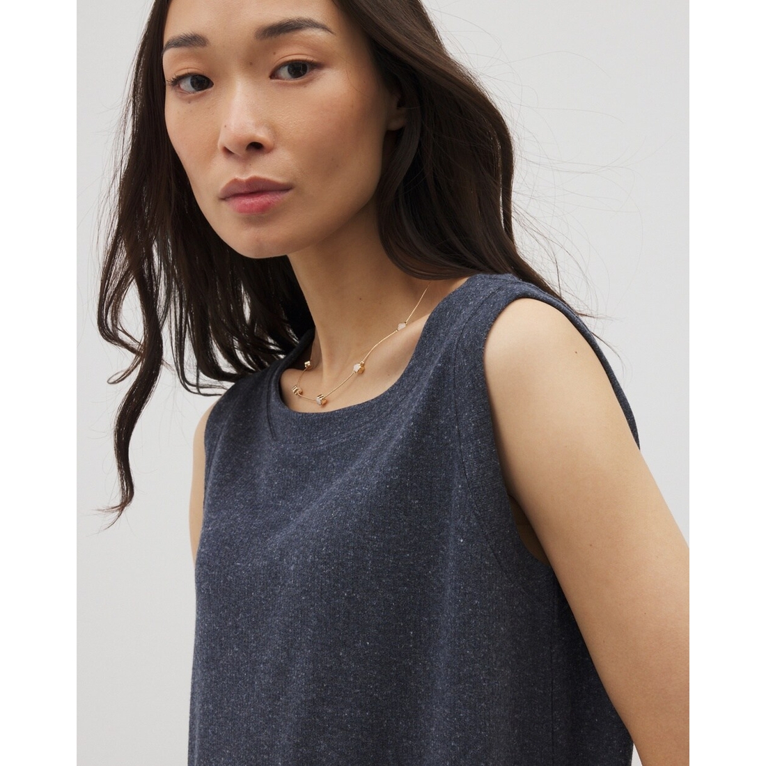 Rib Knit Sleeveless Top available now at Ellenton Premium