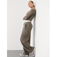 Forever Fleece Mid Rise Cargo Pant available now at Fashion Forever Fleece Mid Rise Cargo Pant available now at Fashion