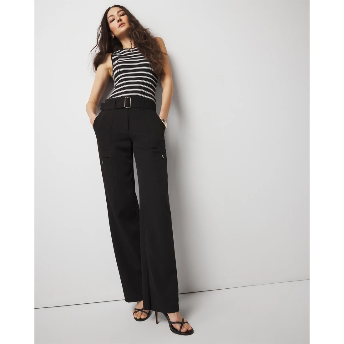 MELTON WIDE SLACKS – GOAT ESSENCE