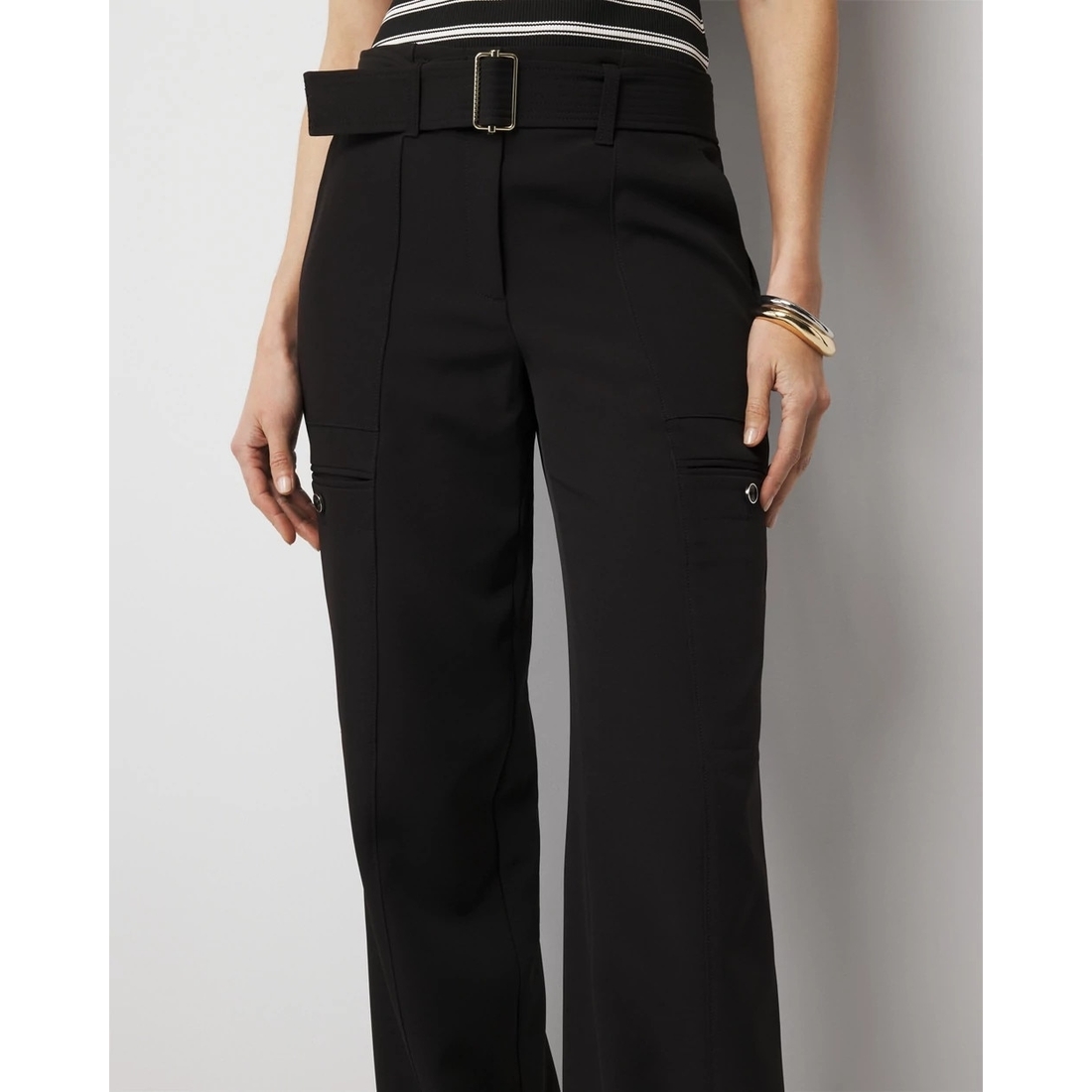 Belted Utility Wide Leg Pants available now at King of Prussia®