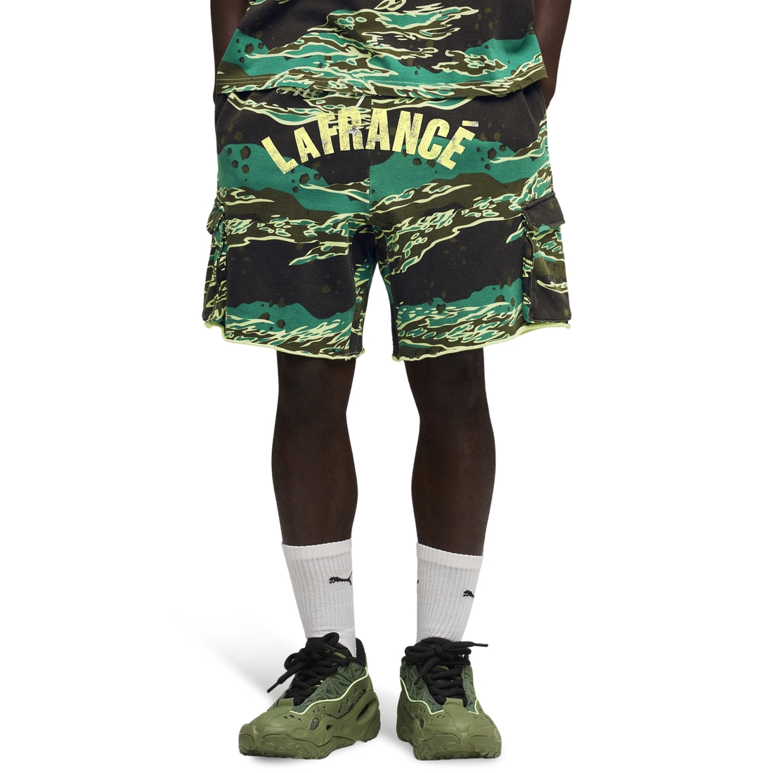 PUMA Mens PUMA LaFrance Supply Terry Shorts available now at