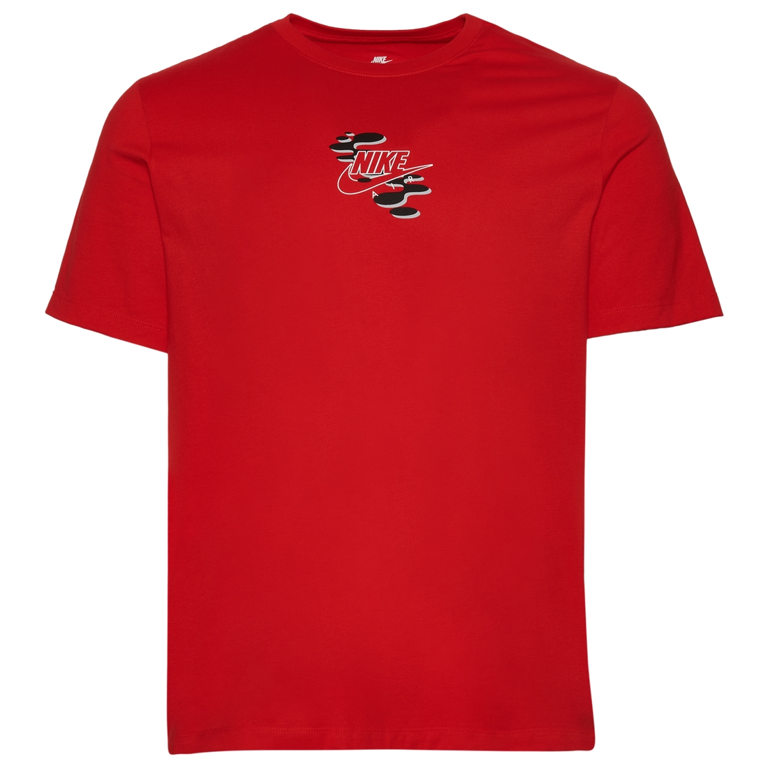 nike central swoosh t shirt mens