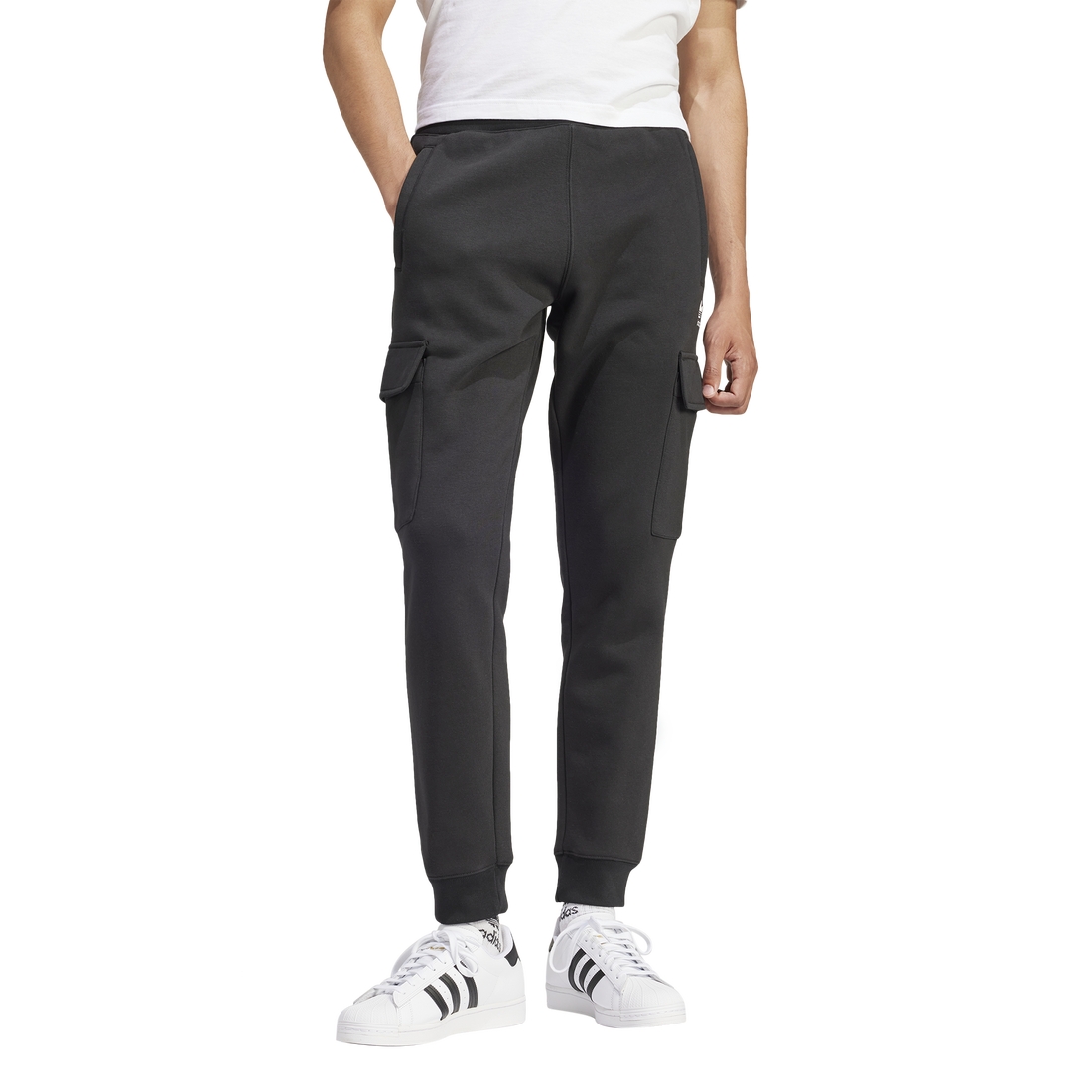 adidas cotton joggers mens