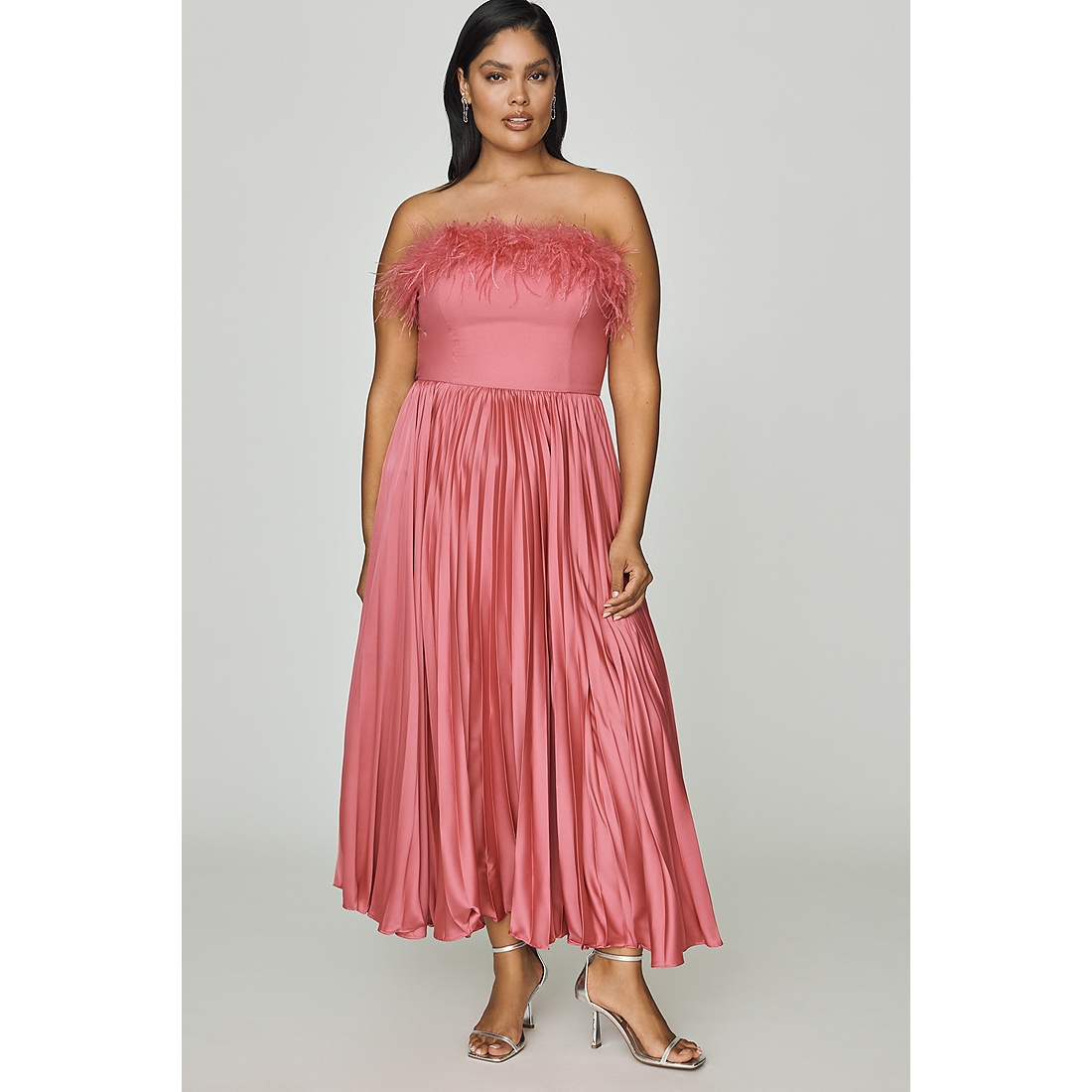 formal dresses st johns town center Strapless Midi Dress available now at St. Center® prom dresses 2026
