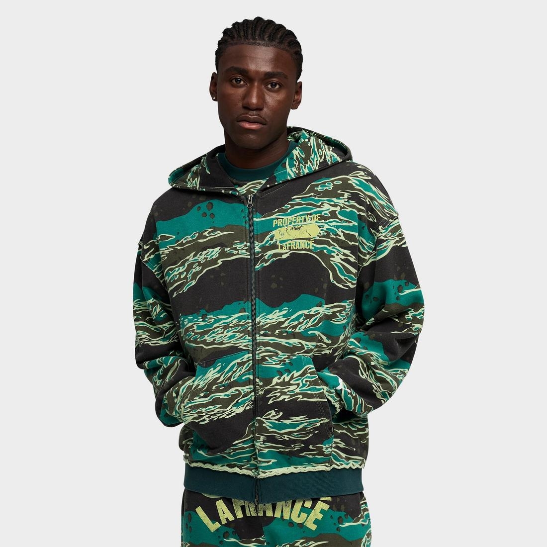 Men's Puma x LaMelo Ball LaFrancé Supply Allover Print Full-Zip