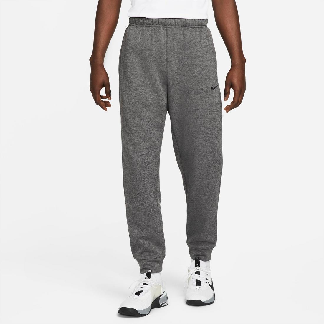 Nike grey tapered joggers online