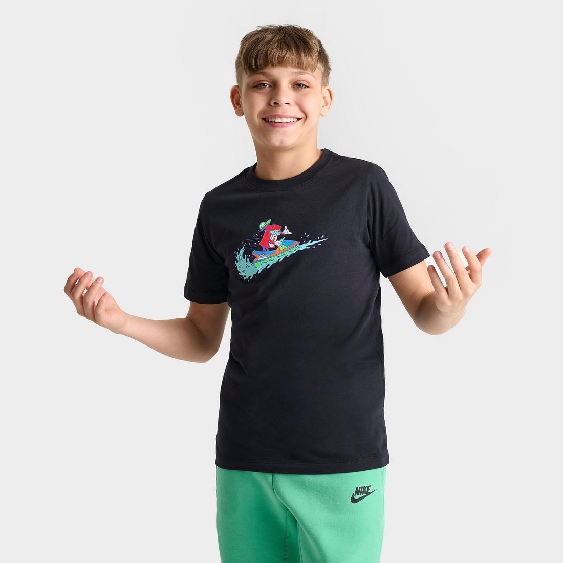 Nike Big Kids Sportswear Jetski Wave Boxy T Shirt available now at Ontario Mills