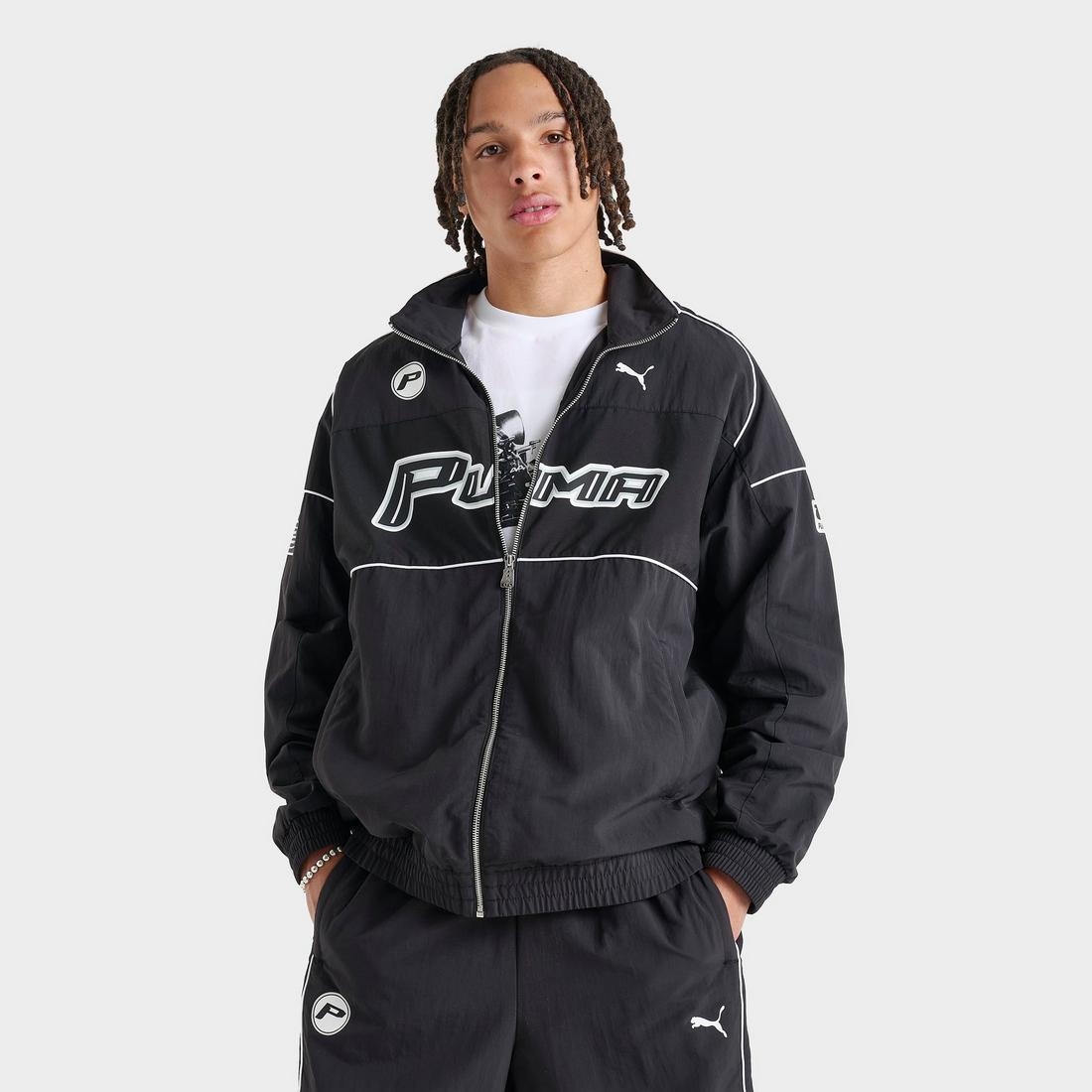 Puma Men's SDS Relaxed Woven Track Jacket available now at