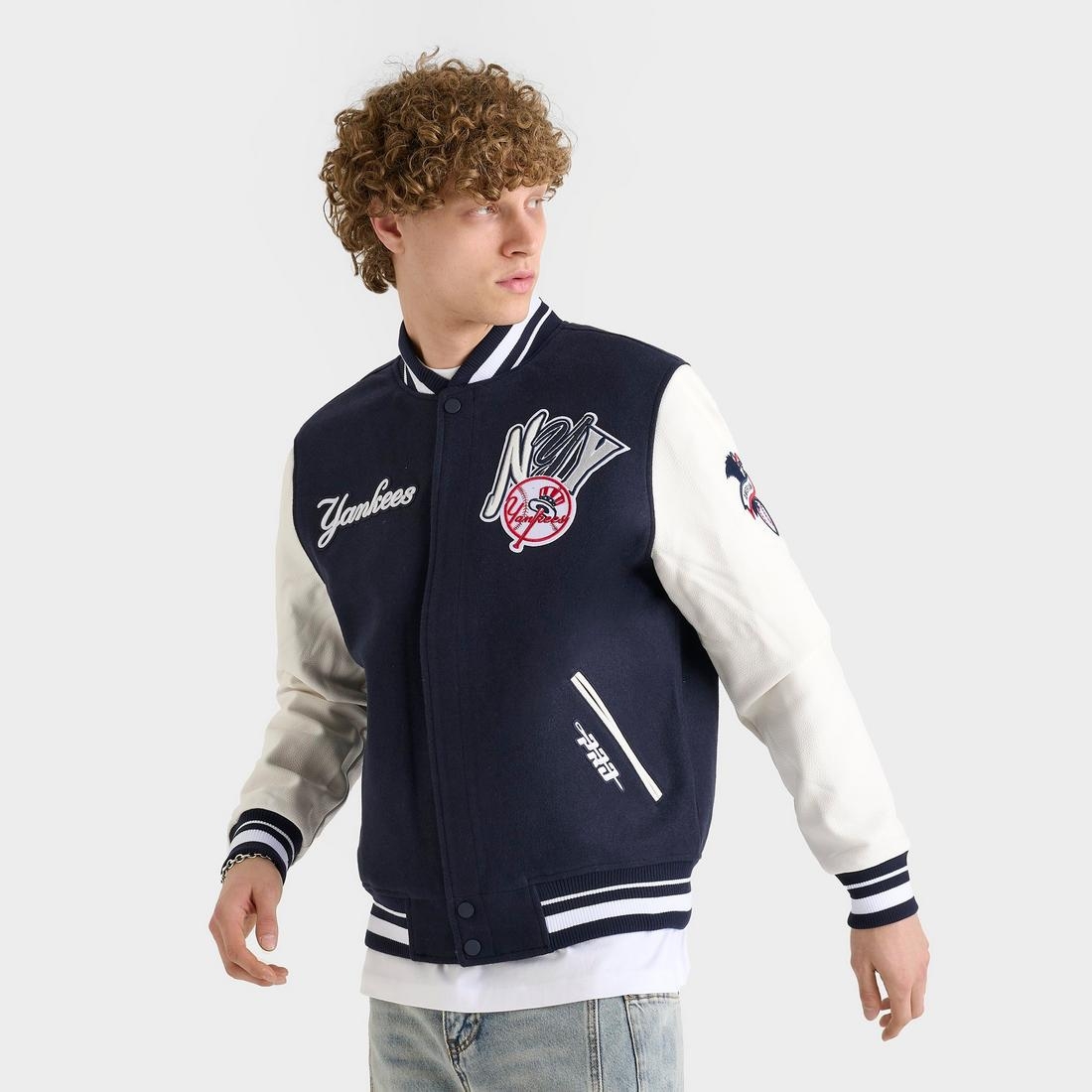 Pro Standard Men's New York Yankees MLB City Ransom Wool Varsity