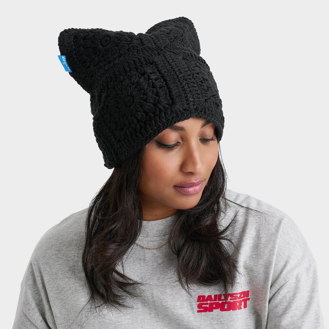 Arkyve Crochet Cat Hat available now at Battlefield Mall