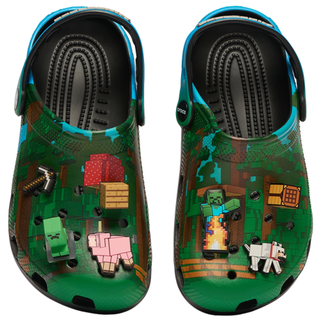 Crocs Mens Crocs Minecraft Classic Clogs available now at Rio