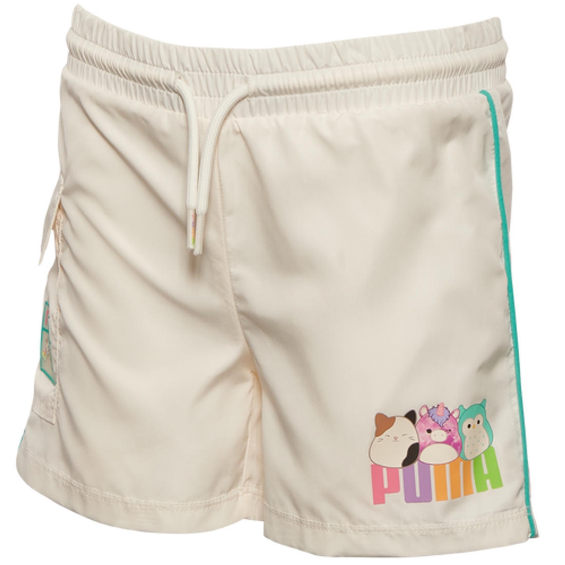 PUMA Girls PUMA x Squishmallows Woven Cargo Shorts available now at Mall of Georgia