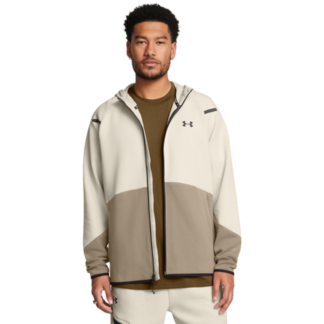 Under Armour Mens Under Armour Unstoppable Fleece Full-Zip