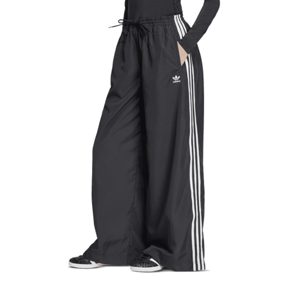 adidas Womens adidas Oversized Woven Track Pants available now at