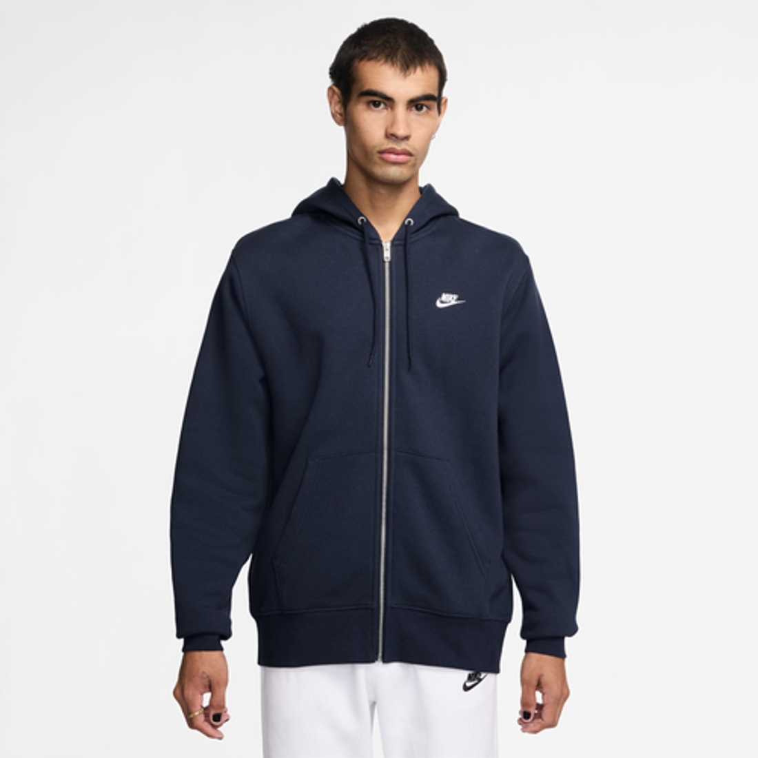 Nike Mens Nike Club Full-Zip Hoodie available now at Barton Creek