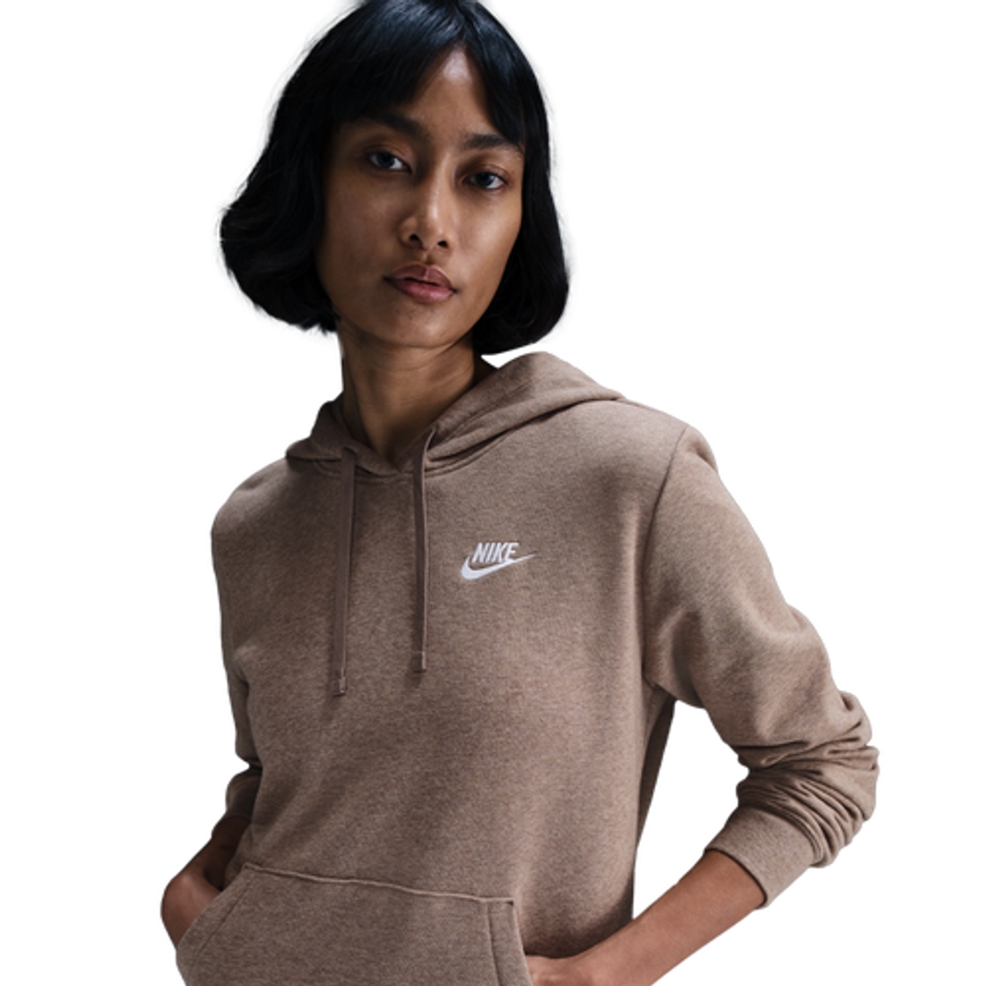 brown womens nike hoodie