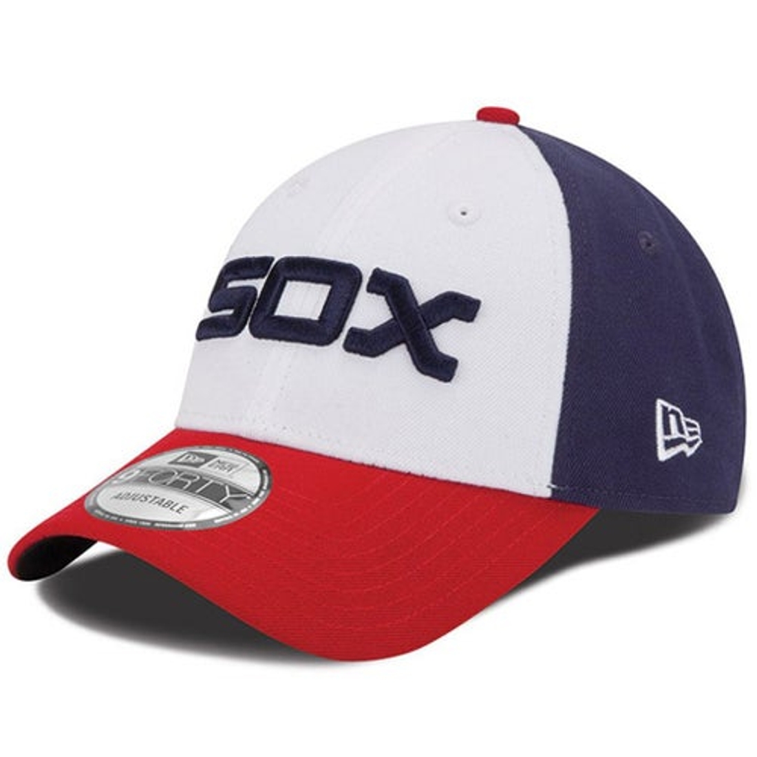 New Era Mens New Era White Sox The League 9Forty Adjustable