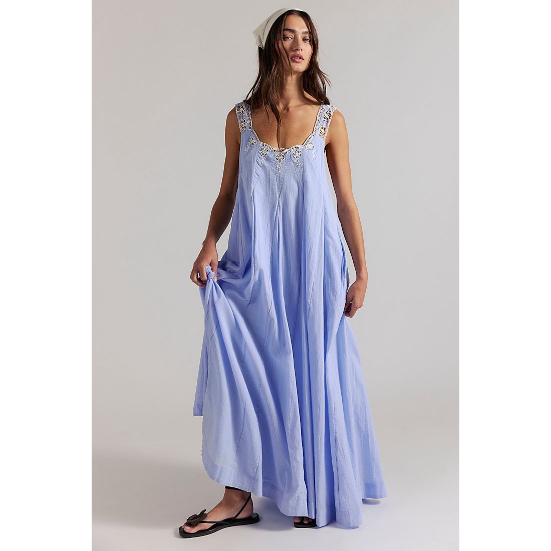 blue moon maxi dress Moon Aura Pleat Detail Strapless Maxi Dress Blue