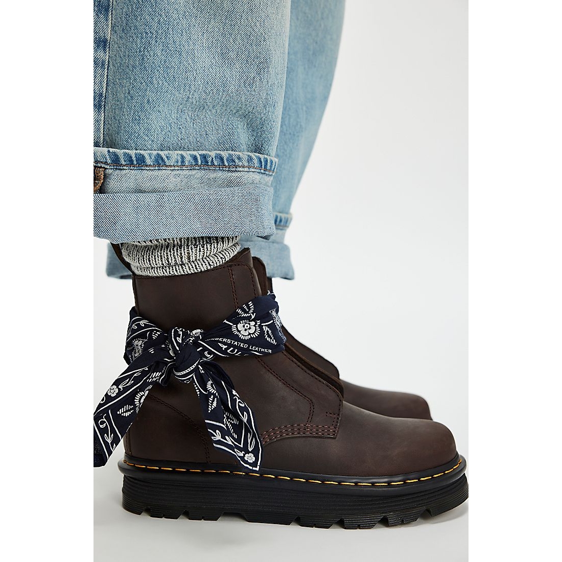 Dr. Martens Zebzag Laceless Slip-On Boots available now at Lenox