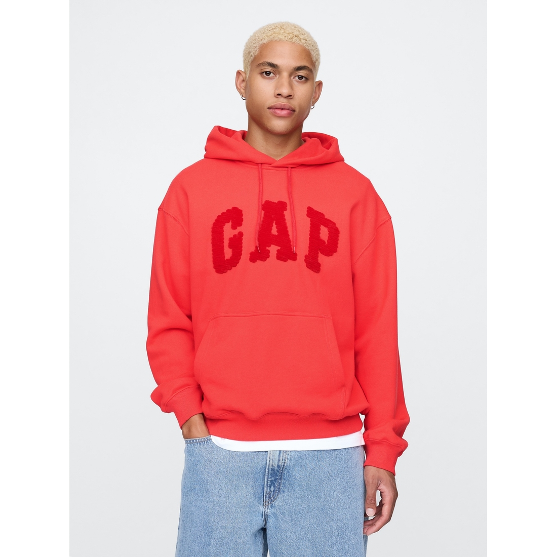 Oversized Chenille Logo Hoodie available now at Burlington Mall® Oversized Chenille Logo Hoodie available now at Burlington Mall®