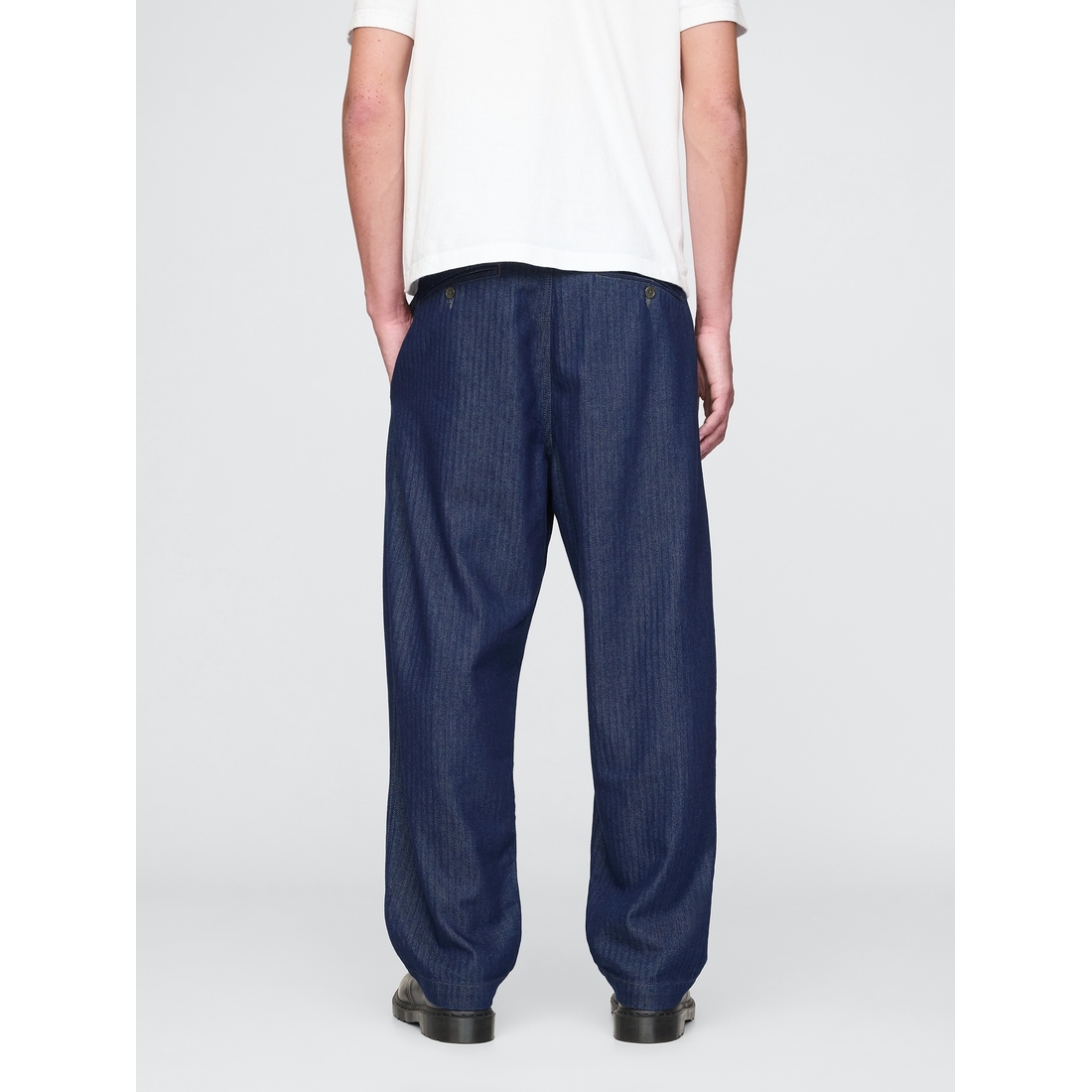 【EZKATON】23SS★ Herringbone Denim Pants UltraSoft Denim Herringbone Trousers available now at ABQ Uptown