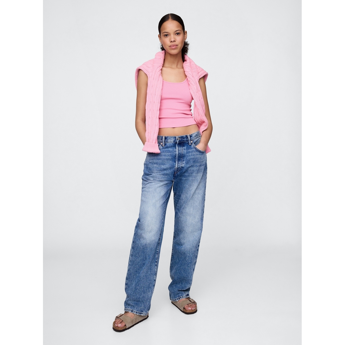 Modern Cropped Tank Top available now at Sugarloaf Mills® Modern Cropped Tank Top available now at Sugarloaf Mills®