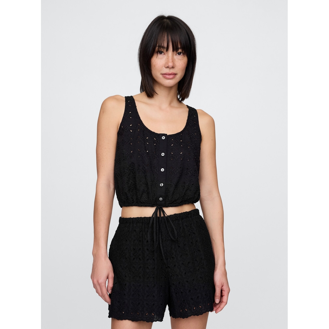 Cinched-Hem Crop Top available now at West Town Mall