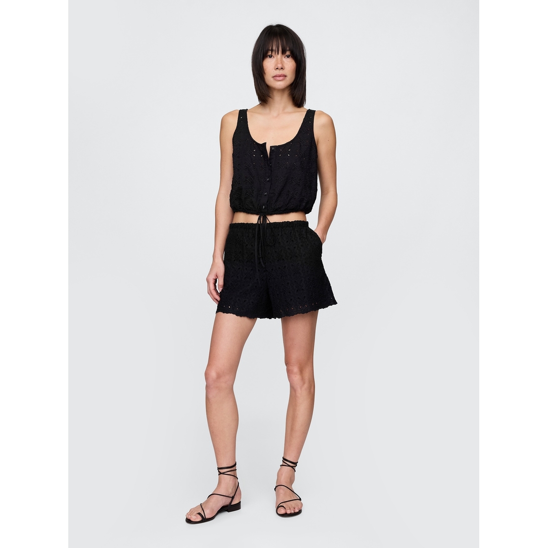 Cinched-Hem Crop Top available now at West Town Mall