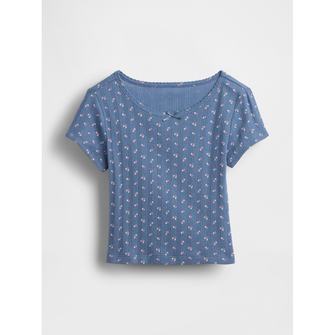 Baby & Toddler Pointelle Rib T-Shirt available now at West Town Mall