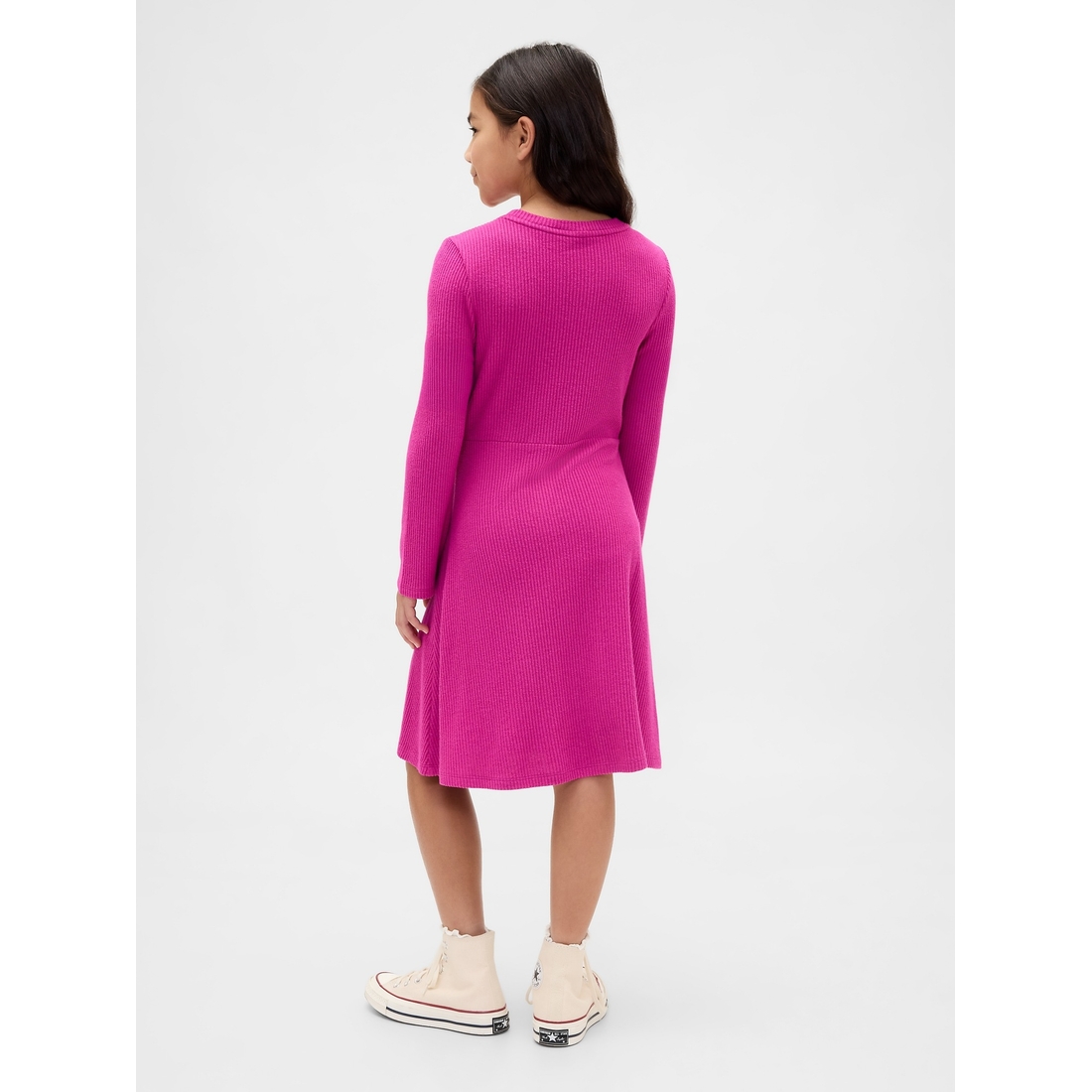 Kids Softspun Rib Dress available now at The Galleria