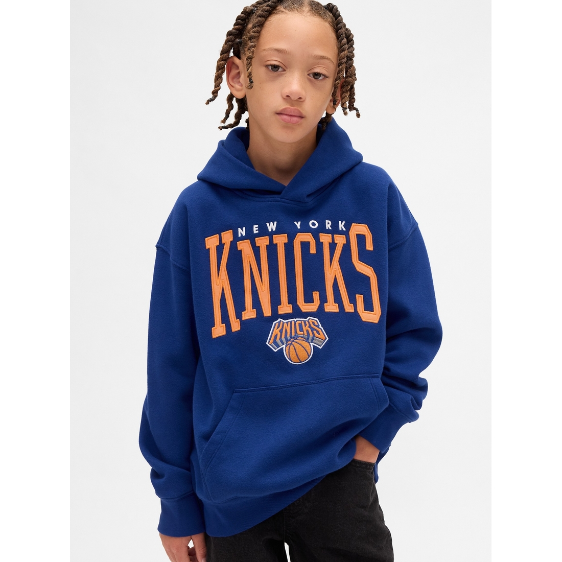 Kids NBA New York Knicks VintageSoft Relaxed Hoodie available now
