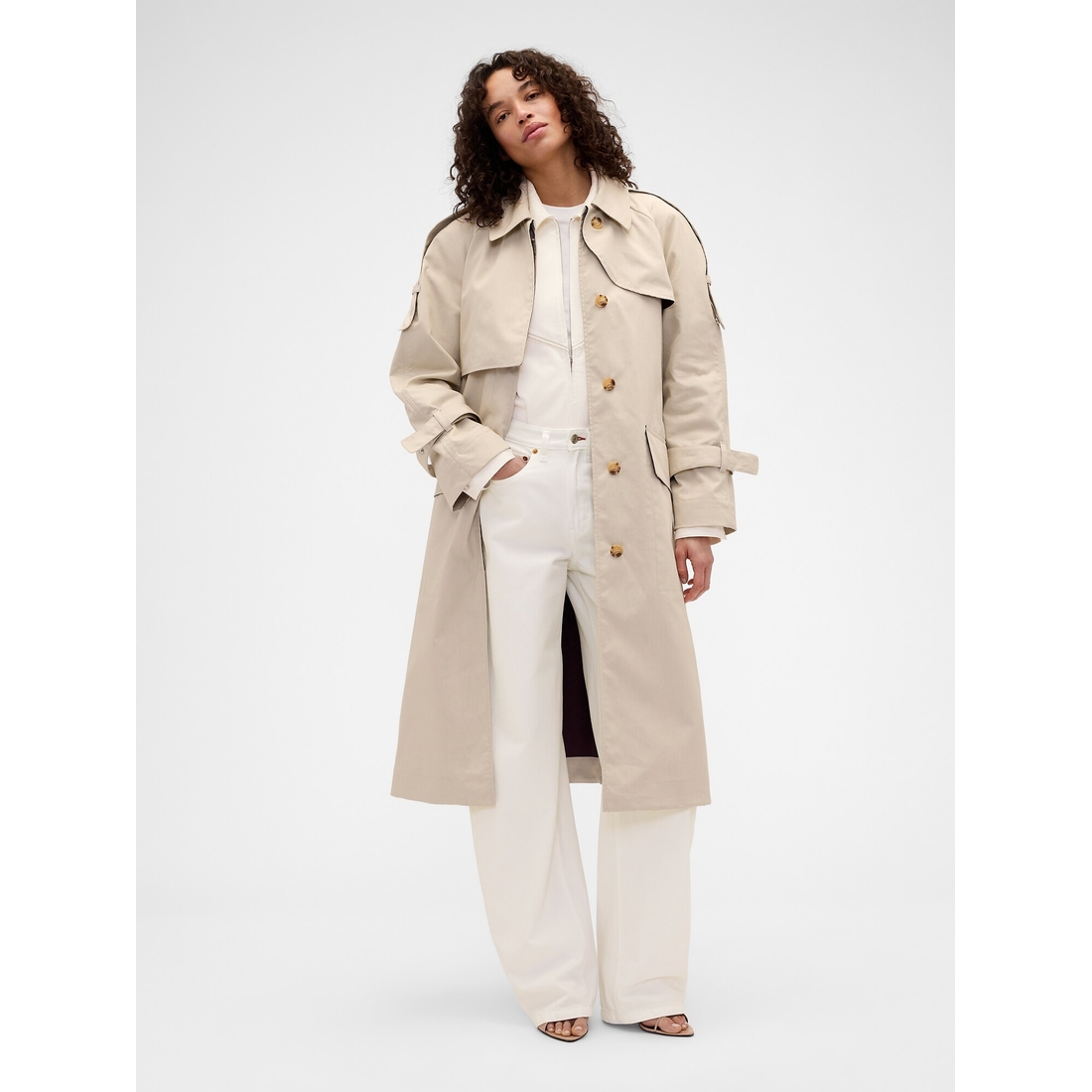 Gap × Victoria Beckham Trench Coat available now at Northshore Mall™