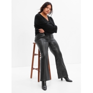 う*お様 archive　leather FLAIRpants　lgb 　gim High Rise Vegan Leather '70s Flare Pants available now at Stanford