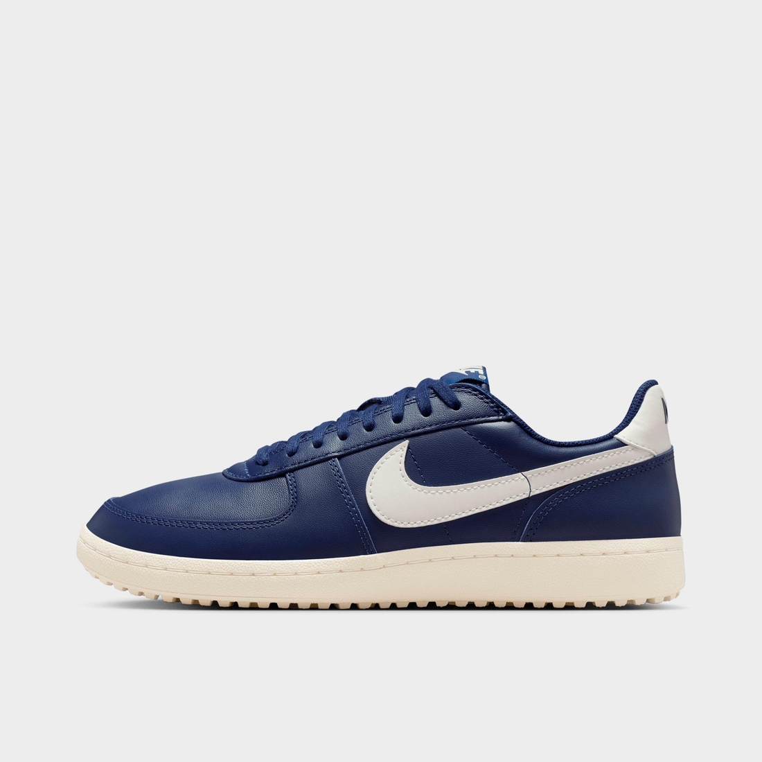 Nike Men's Field General Leather Casual Shoes in Midnight Navy/Sail Size:  13.0 available now at Del Amo Fashion Center