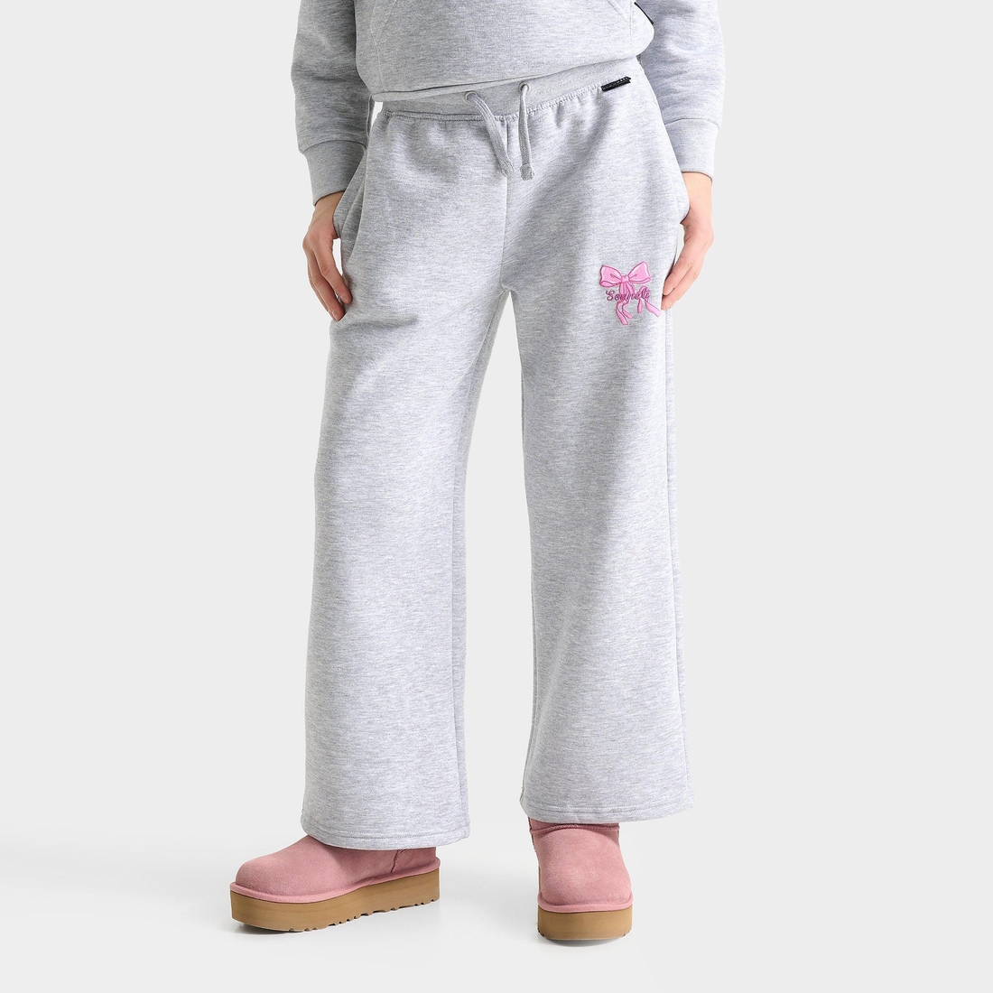 Supply & Demand Big Kids Chrome Oval Jogger Pants in High Rise