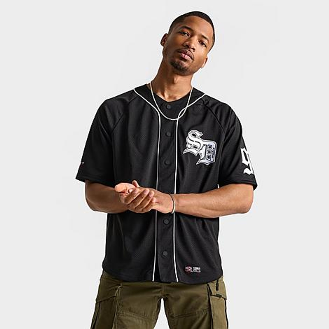 Men's Supply And Demand Pitcher Baseball Jersey available Men's Supply And Demand Pitcher Baseball Jersey available