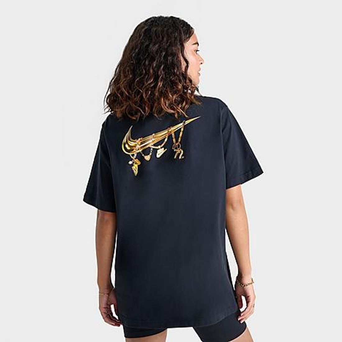 Women's Nike Charm Short-Sleeve Graphic T-Shirt available now at